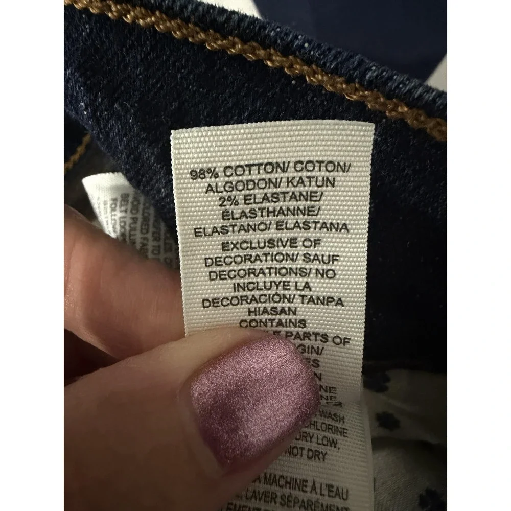 Lucky Brand Jeans Mens 30x30 Blue Dark‎ Wash Classic Straight Leg Stretch Denim